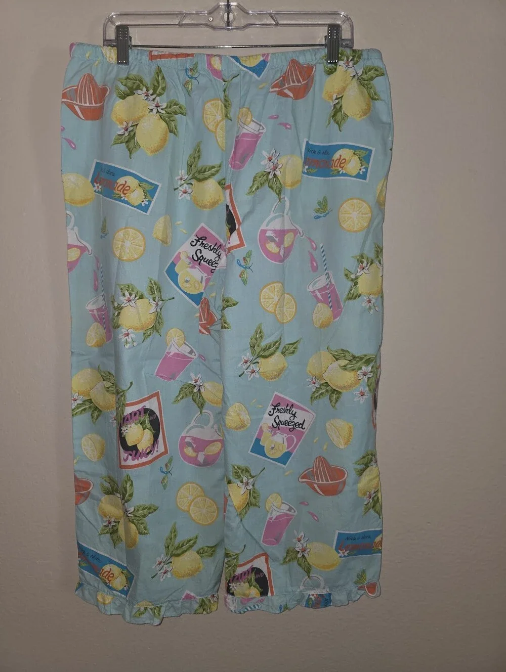 Nick & Nora - Lemonade Pajama Bottoms Size Large - Picture 3 of 5